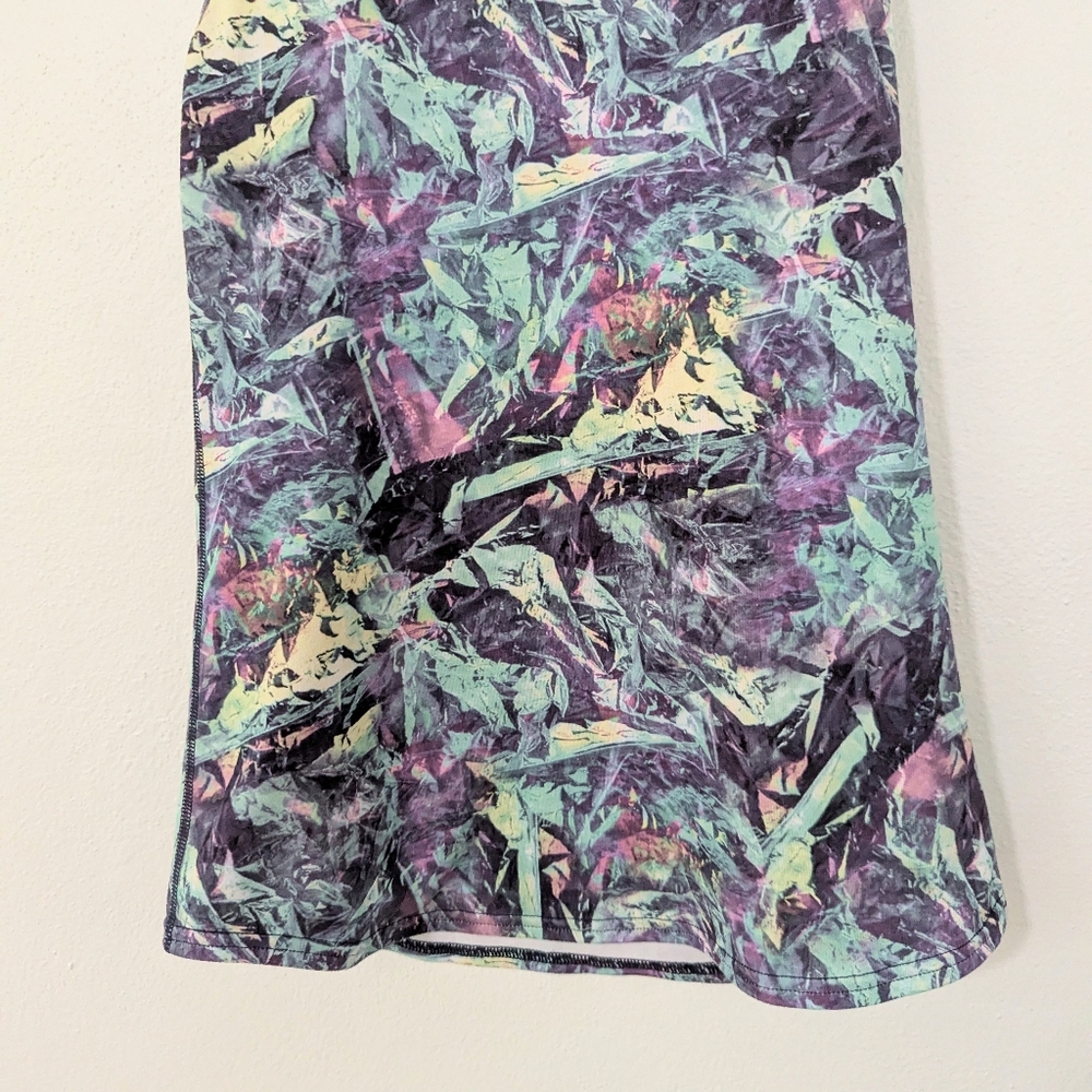 Lululemon Studio Racerback Tank Top Stretch Iridescent Multi Colorful 6 - Picture 4 of 7